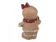 Christmas Decoration Figurine 10x7x16 Cm Brown Polyresin - 10*7*16 cm Clayre & Eef
