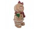 Christmas Decoration Figurine 10x7x16 Cm Brown Polyresin - 10*7*16 cm Clayre & Eef