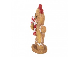 Christmas Decoration Figurine 11x5x15 Cm Brown Polyresin - 11*5*15 cm