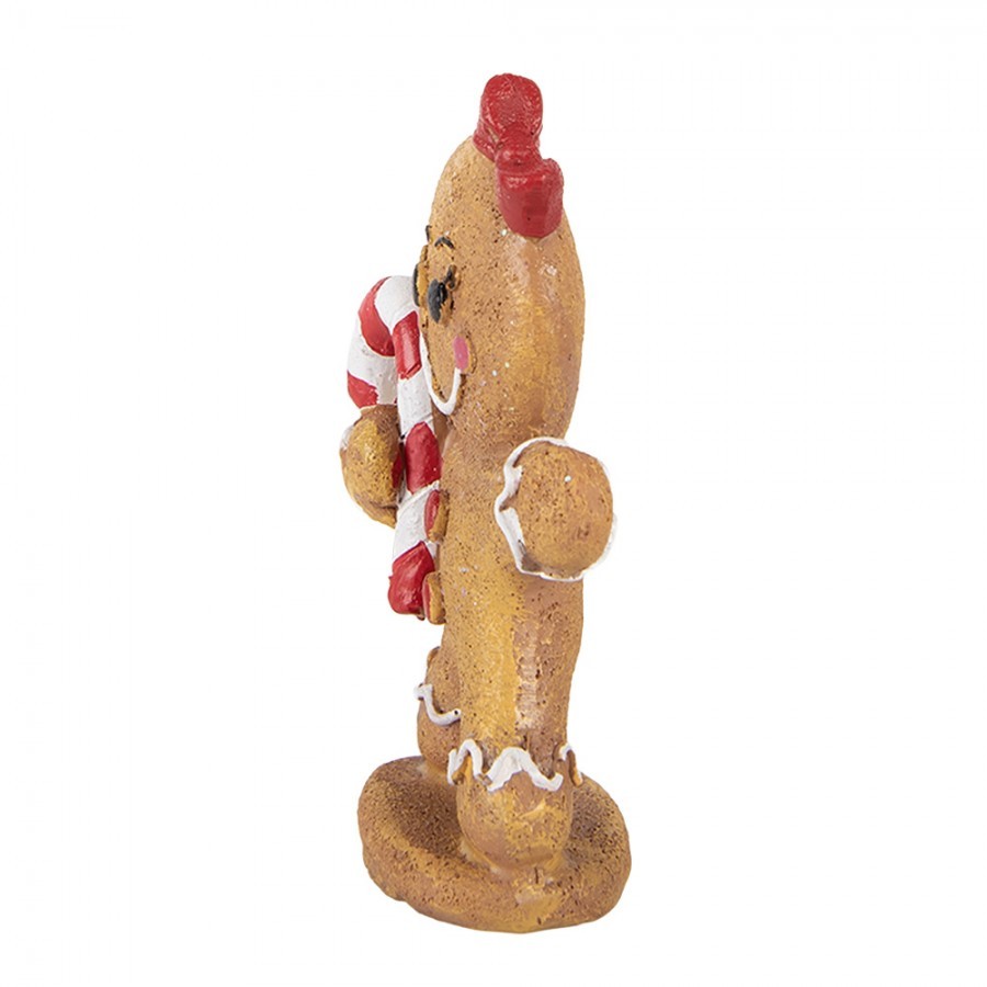 Christmas Decoration Figurine 11x5x15 Cm Brown Polyresin - 11*5*15 cm