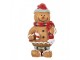 Christmas Decoration Figurine Gingerbread Man 5x4x9 Cm Brown Plastic - 5*4*9 cm Clayre & Eef