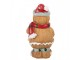 Christmas Decoration Figurine Gingerbread Man 5x4x9 Cm Brown Plastic - 5*4*9 cm Clayre & Eef
