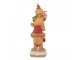 Christmas Decoration Figurine Gingerbread Man 10x8x27 Cm Brown Plastic - 10*8*27 cm Clayre & Eef
