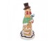 Christmas Decoration Figurine Gingerbread Man 10x6x13 Cm Brown Plastic - 10*6*13 cm Clayre & Eef