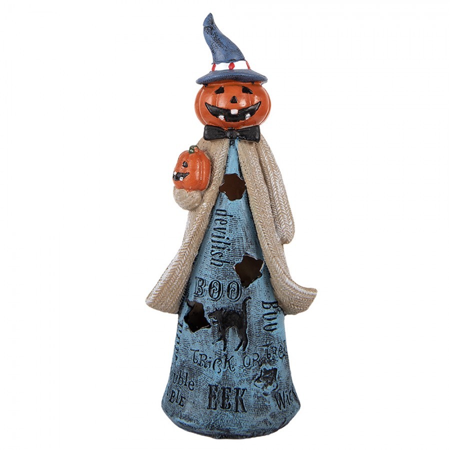 Halloween Decoration 10x8x23 Cm Blue Plastic - LED 10*8*23 cm