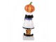 Halloween Decoration 7x7x22 Cm White Plastic - 7*7*23 cm Clayre & Eef