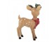 Christmas Decoration Figurine Deer 9x5x14 Cm Brown Plastic - 9*5*14 cm Clayre & Eef