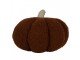 Decoration Pumpkin ? 35x22 Cm Brown Polyester - ? 35*22 cm Clayre & Eef