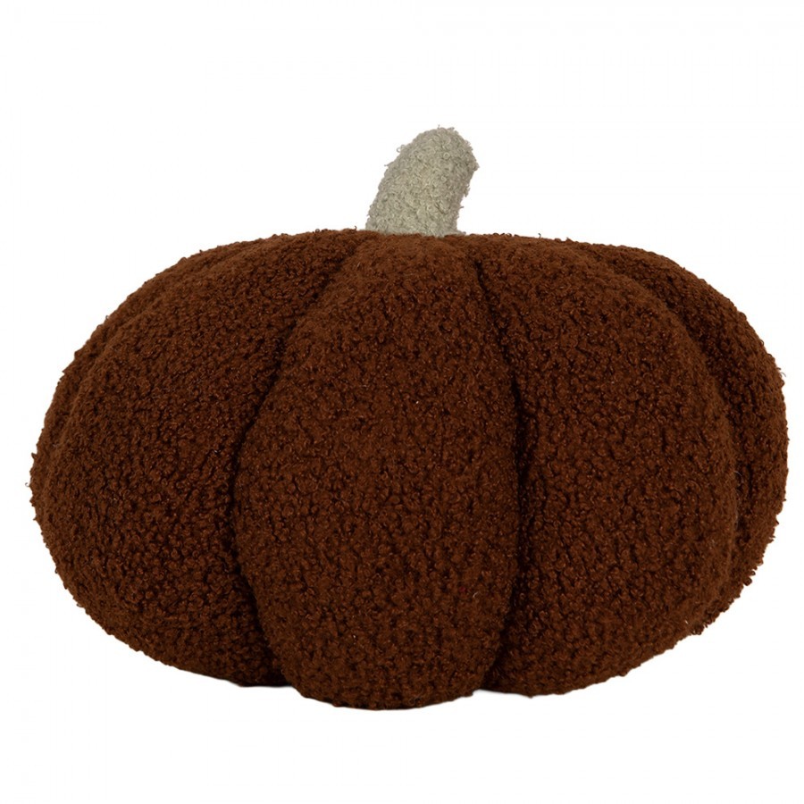 Decoration Pumpkin ? 35x22 Cm Brown Polyester - ? 35*22 cm