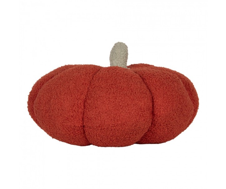 Decoration Pumpkin ? 20x14 Cm Red Polyester - ? 20*14 cm Clayre & Eef