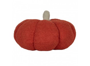 Decoration Pumpkin ? 30x18 Cm Red Polyester - ? 30*18 cm