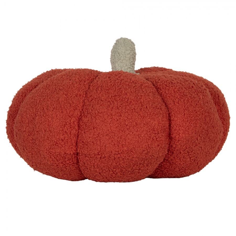 Decoration Pumpkin ? 30x18 Cm Red Polyester - ? 30*18 cm
