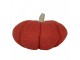 Decoration Pumpkin ? 35x22 Cm Red Polyester - ? 35*22 cm Clayre & Eef