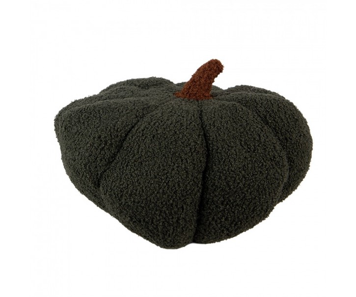 Decoration Pumpkin ? 20x14 Cm Green Polyester - ? 20*14 cm Clayre & Eef
