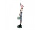 Christmas Decoration Figurine Nutcracker 32x25x122 Cm Blue Metal - 32*25*122 cm Clayre & Eef