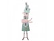 Christmas Decoration Figurine Gift 28x14x90 Cm Green Metal - 28*14*90 cm Clayre & Eef