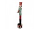 Kovová dekorace Louskáček Nutcracker s trubkou - 33*27*121 cm Clayre & Eef