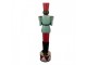 Kovová dekorace Louskáček Nutcracker s trubkou - 33*27*121 cm Clayre & Eef