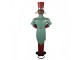Kovová dekorace Louskáček Nutcracker v životní velikosti - 75*50*186 cm Clayre & Eef