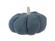 Decoration Pumpkin ? 30x18 Cm Blue Polyester - ? 30*18 cm Clayre & Eef