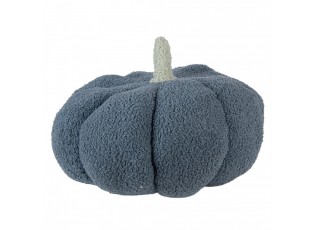 Decoration Pumpkin ? 30x18 Cm Blue Polyester - ? 30*18 cm