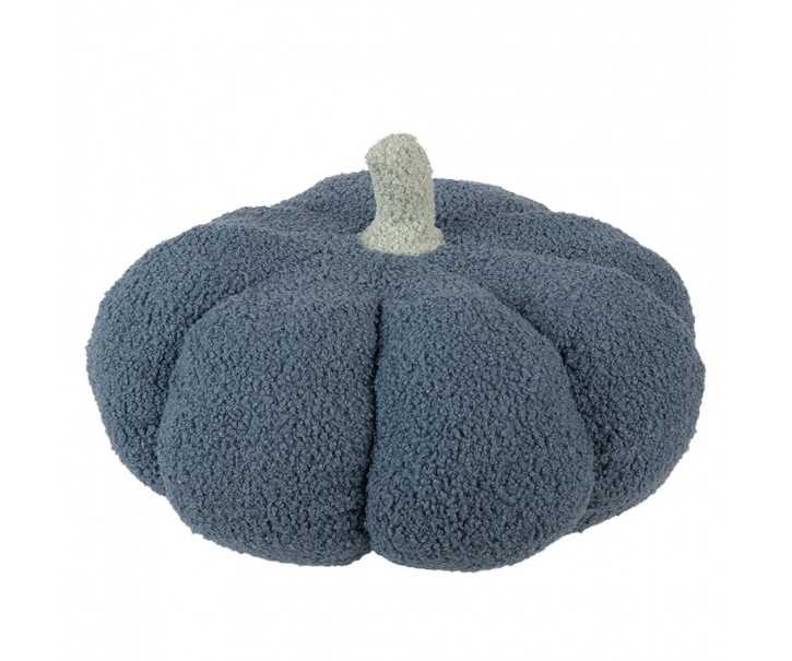 Decoration Pumpkin ? 35x22 Cm Blue Polyester - ? 35*22 cm Clayre & Eef