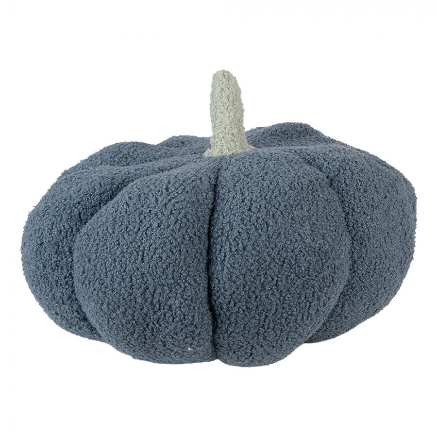 Decoration Pumpkin ? 35x22 Cm Blue Polyester - ? 35*22 cm
