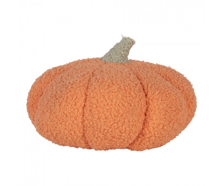 Decoration Pumpkin ? 20x14 Cm Orange Polyester - ? 20*14 cm Clayre & Eef