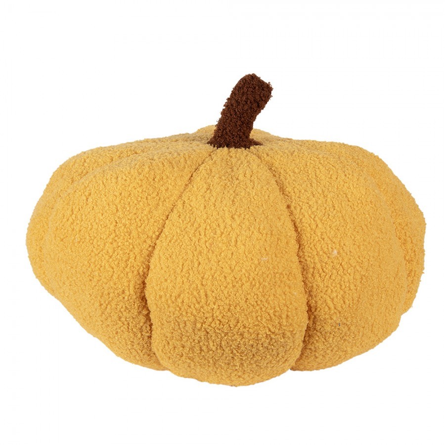 Decoration Pumpkin ? 20x14 Cm Yellow Polyester - ? 20*14 cm