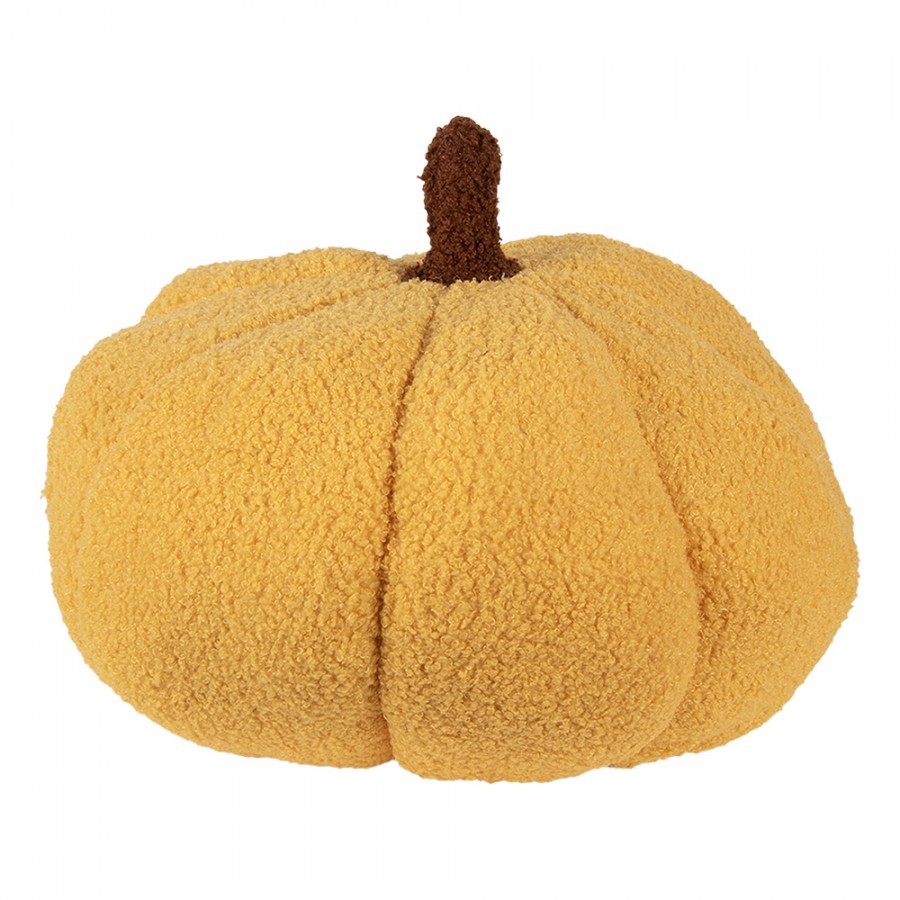 Decoration Pumpkin ? 20x14 Cm Yellow Polyester - ? 20*14 cm