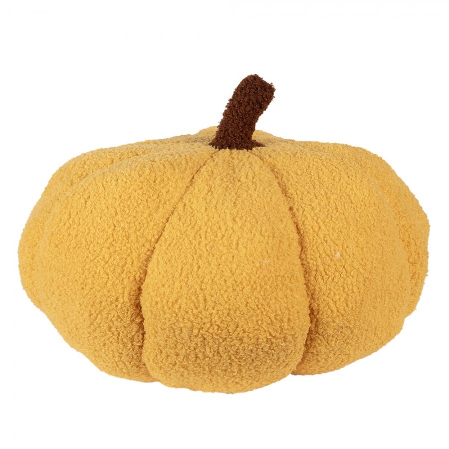 Decoration Pumpkin ? 30x18 Cm Yellow Polyester - ? 30*18 cm