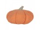 Decoration Pumpkin ? 30x18 Cm Orange Polyester - ? 30*18 cm Clayre & Eef