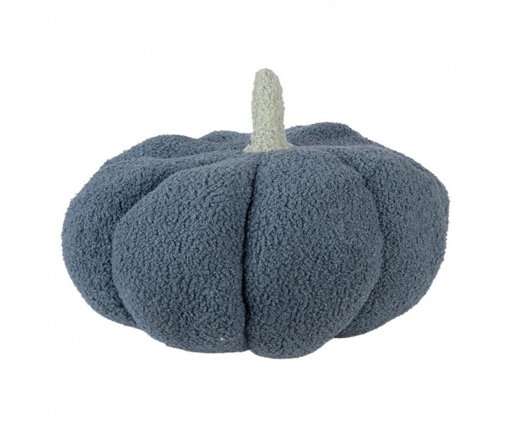 Decoration Pumpkin ? 20x14 Cm Blue Polyester - ? 20*14 cm Clayre & Eef