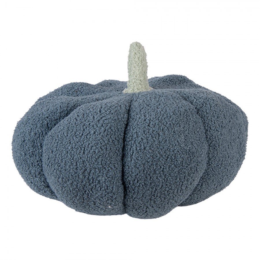 Decoration Pumpkin ? 20x14 Cm Blue Polyester - ? 20*14 cm