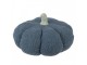 Decoration Pumpkin ? 20x14 Cm Blue Polyester - ? 20*14 cm Clayre & Eef