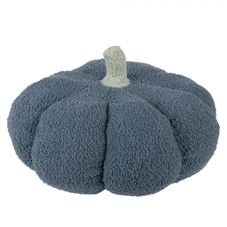 Decoration Pumpkin ? 20x14 Cm Blue Polyester - ? 20*14 cm