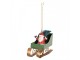 Christmas Ornament Sled 10x3x8 Cm Green Plastic - 10*3*8 cm Clayre & Eef