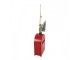 Christmas Ornament Mailbox 6x3x14 Cm Red Plastic - 6*3*14 cm Clayre & Eef
