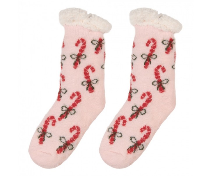 Christmas Socks One Size Pink Synthetic - One size Clayre & Eef