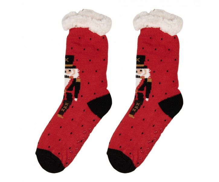Christmas Socks One Size Red Synthetic - One size Clayre & Eef