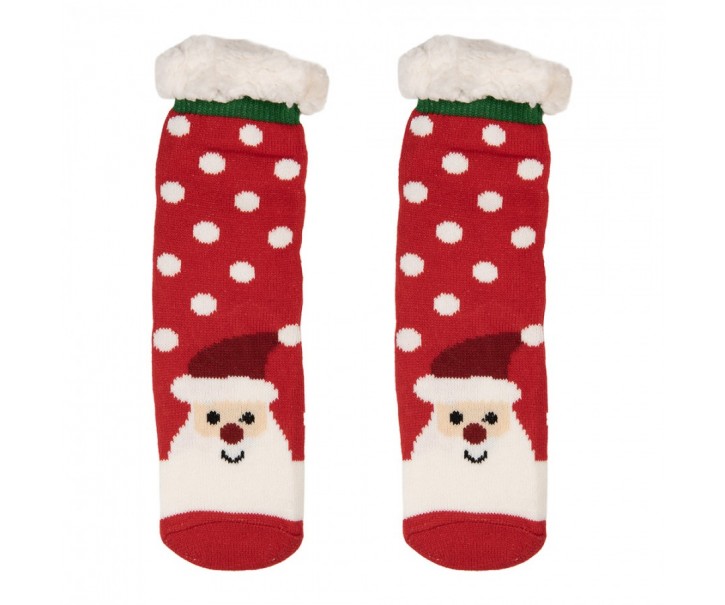 Christmas Socks One Size Red Synthetic - One size Clayre & Eef