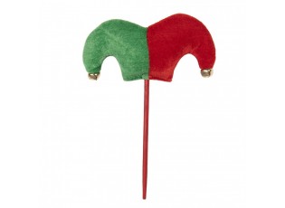 Christmas Decoration Christmas Hat 15x4x20 Cm Red Wood - Christmas