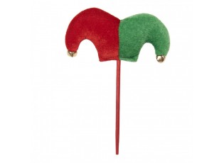 Christmas Decoration Christmas Hat 15x4x20 Cm Red Wood - Christmas