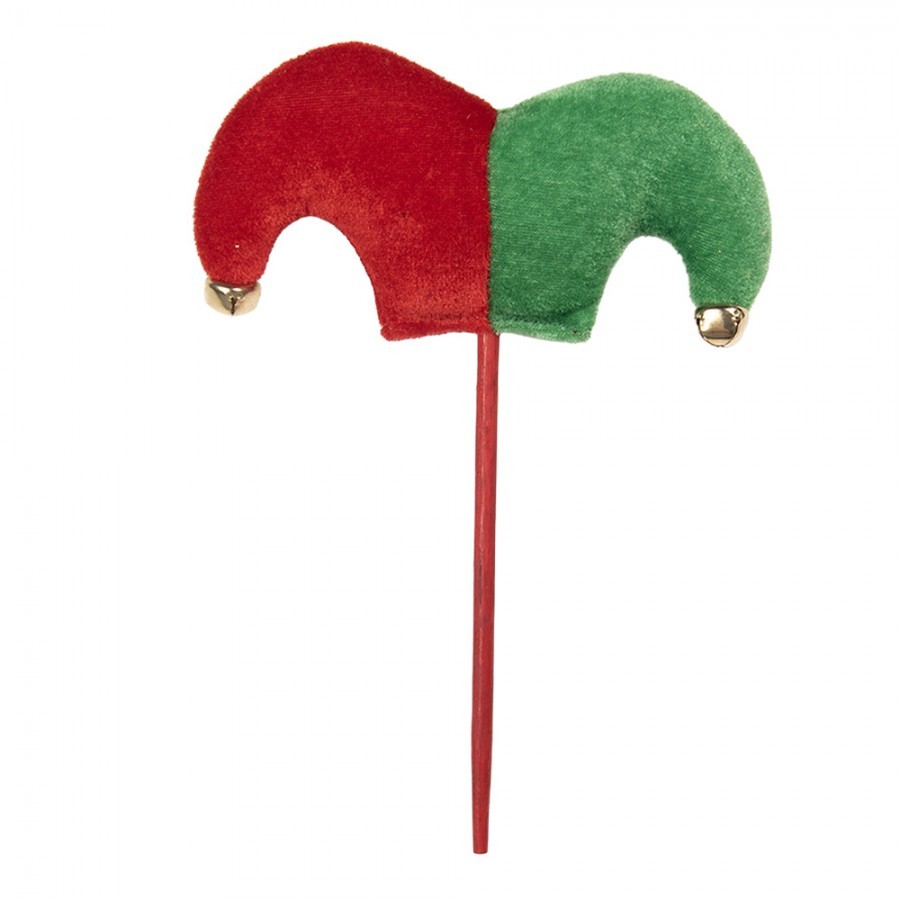 Christmas Decoration Christmas Hat 15x4x20 Cm Red Wood - Christmas