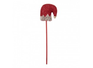 Christmas Decoration Christmas Hat 9x2x34 Cm Red Wood - 9*2*34 cm