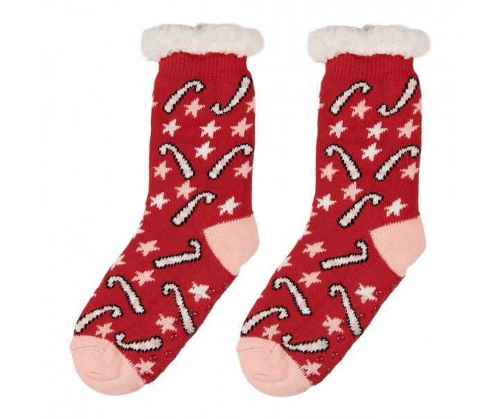 Christmas Socks One Size Red Synthetic - One size Clayre & Eef
