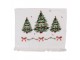 Kuchyňský froté ručník se stromky Christmas Harmony - 40*66 cm Clayre & Eef