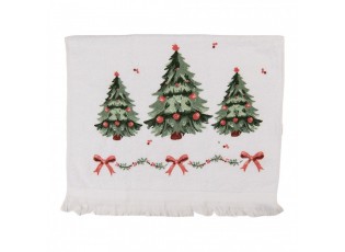 Kuchyňský froté ručník se stromky Christmas Harmony - 40*66 cm