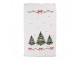 Kuchyňský froté ručník se stromky Christmas Harmony - 40*66 cm Clayre & Eef