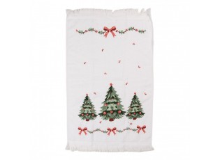 Kuchyňský froté ručník se stromky Christmas Harmony - 40*66 cm